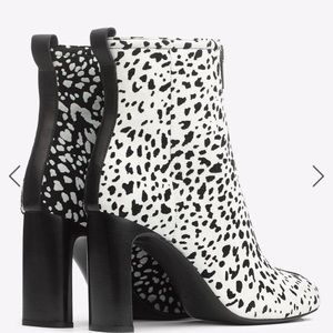 Rag & Bone black and white booties.